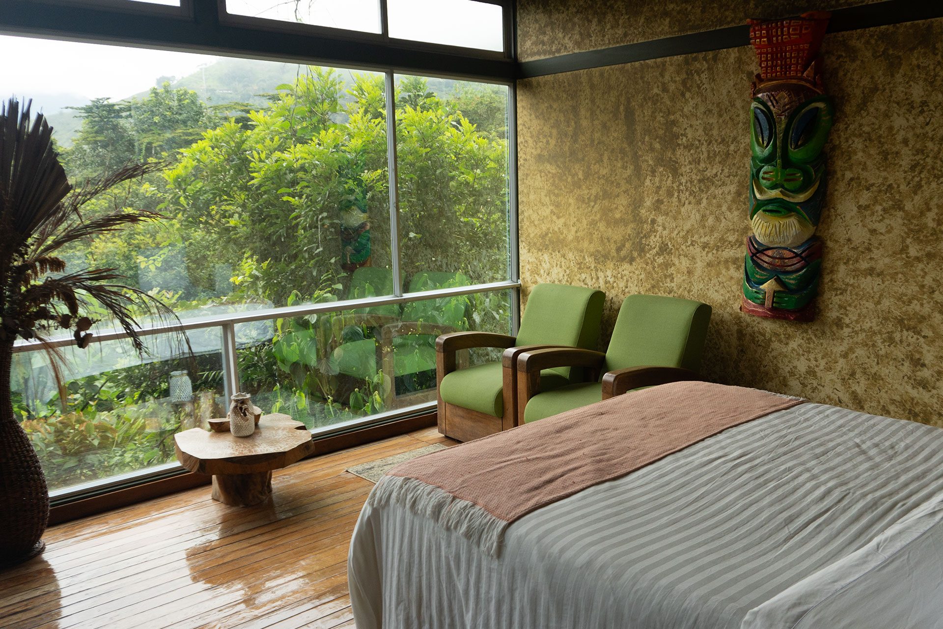 Glamping Quimulá - jacuzzi con vista